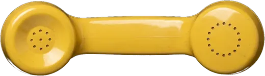 The telephone handset.